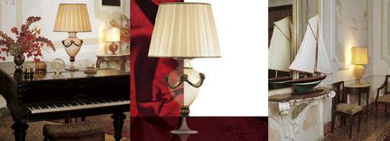 Lumieres Charmantes: hand blown glass venetian lamps, venetian lampshades.